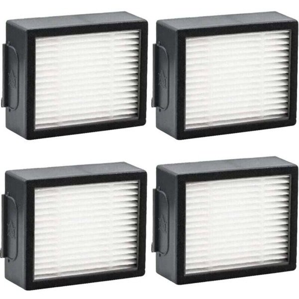 (4 stuks) Combo J7+ vervangend HEPA-filter, compatibel Geschikt voor HEPA-filteraccessoires Geschikt voor iRobot Roomba Combo J7+/ Combo J9+ robotstofzuiger