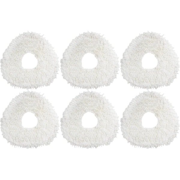 6-delige dweilset geschikt voor Narwal J1 J2 T10 YJC003 YJCC001-1 robotstofzuiger