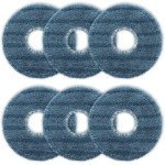 6 stuks wisdoeken voor Eufy Omni C20 robotstofzuiger, verbeterde microvezel, zacht, wasbaar en herbruikbaar, vervangende mop