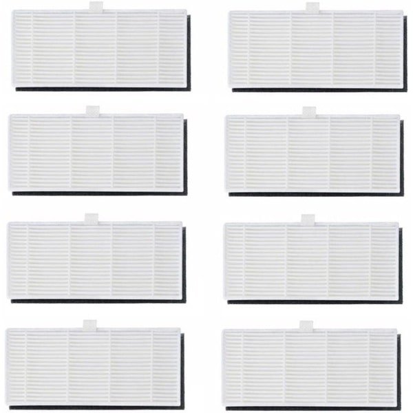 8-delige filtervervangingsset geschikt voor de Proscenic M7 Pro robotstofzuiger
