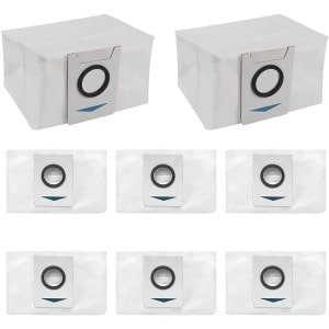 8-delige set stofzakken geschikt voor de Ecovacs Deebot X1 OMNI robotstofzuiger