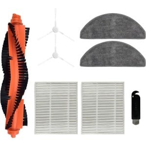 8-delige vervangingsonderdelenset geschikt voor Xiaomi E10 B112 Mijia 3C robotstofzuiger