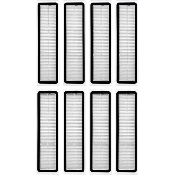 8 filteraccessoires geschikt voor de Xiaomi Dreame D9 L10 PRO robotstofzuiger