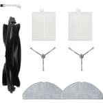 8 stuks robotstofzuiger accessoires - Geschikt voor Eufy G50 Hybrid (SES) - L60 Hybrid (SES) - L60 - L60 SES - L50 - L50 SES - Onderdelen - voor robotstofzuiger - met reinigingsborstel - Vervangingsonderdelen