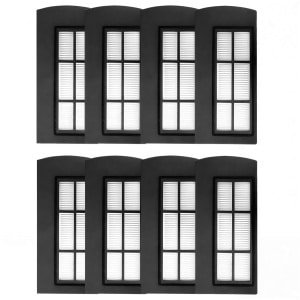 8x Filter Geschikt voor Eufy X9 Pro Robotstofzuiger, Vervangende Filters, Reinigingsonderdelen Kit