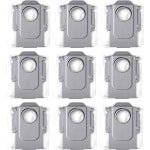 9 stuks stofzakken geschikt voor Roborock Qrevo Curv/P20 Pro robotstofzuiger, vervangingsonderdelen