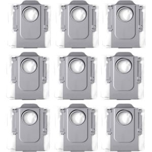 9 stuks stofzakken geschikt voor Roborock Qrevo Curv/P20 Pro robotstofzuiger, vervangingsonderdelen