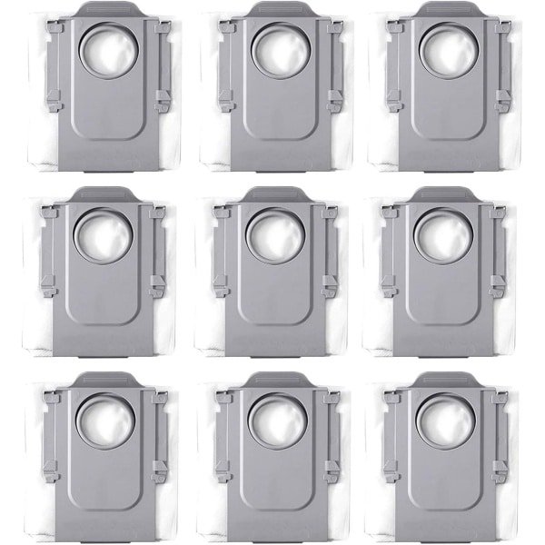 9 stuks stofzakken geschikt voor Roborock Qrevo Curv/P20 Pro robotstofzuiger, vervangingsonderdelen