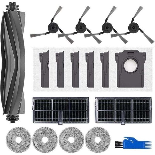 Accessoirekit Geschikt voor Dreame X40 Ultra Complete / X40 Master / L40 Ultra / Mova P50 Pro Ultra robotstofzuiger, 1 hoofdborstel.
