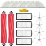 Accessoirekit Geschikt voor Roborock Q7 Max+ Q7 Max Q7+ Q7 robotstofzuiger: vervangingsonderdelen (14 stuks, 2 hoofdborstels, 4 filters, 4 zijborstels en 4 dweilkoppen) (1 recensie)