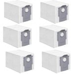 Accessoirekit met 6 stofzakken geschikt voor de Roborock Qrevo Curv/P20 Pro robotstofzuiger