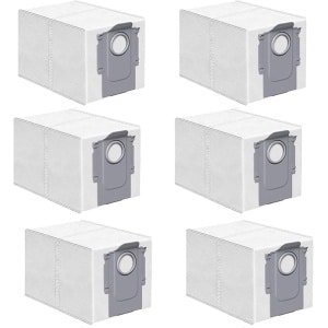 Accessoirekit met 6 stofzakken geschikt voor de Roborock Qrevo Curv/P20 Pro robotstofzuiger