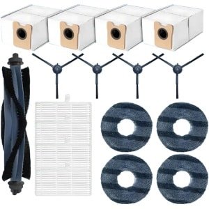 Accessoirepakket voor Eufy Omni C20 Robotstofzuiger - Hoofdborstel, Filter, Dweildoeken, Zijborstels, Stofzakken - Complete Reinigingsset