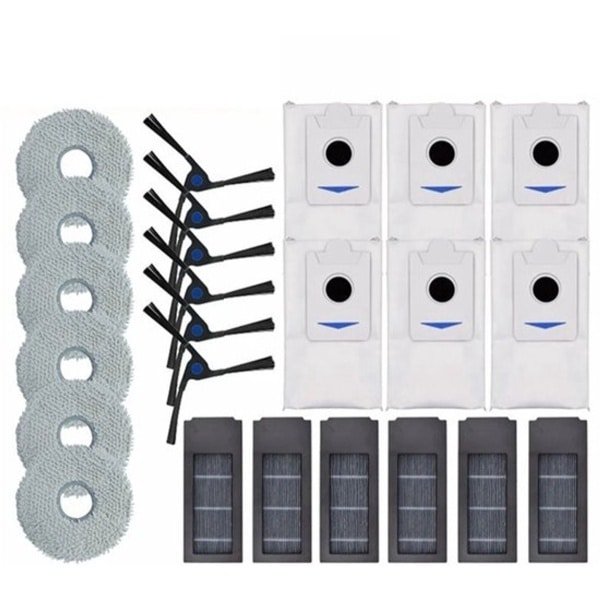 Accessoires Geschikt voor Ecovacs Deebot X2 Omni / X2 Pro robotstofzuiger - 24-delige set