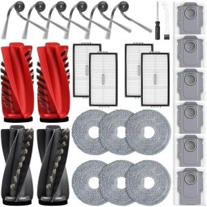 Accessoires geschikt voor robotstofzuigers - Set van 28 stuks - Geschikt voor Roborock Saros 10R/Qrevo CurvX/Qrevo Curv 2 Pro