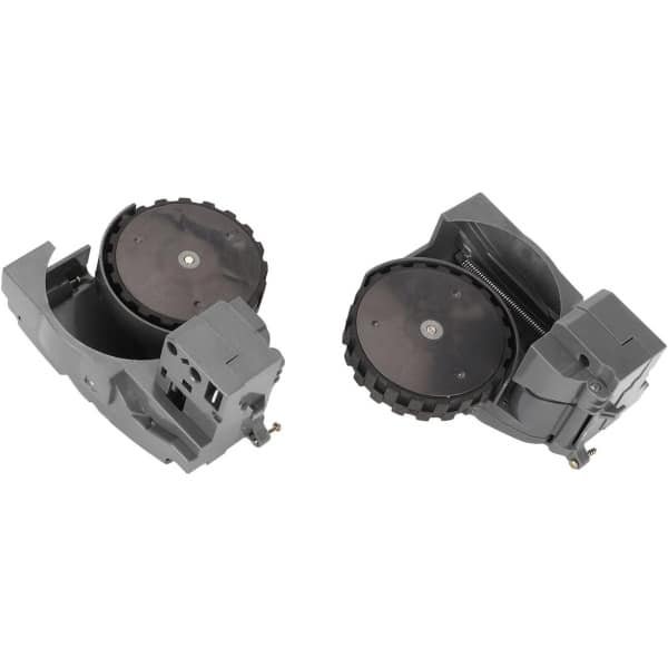 Allecto Plus - Vervangingsonderdelen voor robotstofzuiger Rechter en Linker Wiel Module Paar - Grijs - Geschikt voor Roomba 500 600 700 800 900 serie