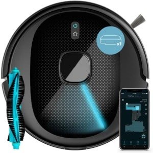 ApexArte® Dweilrobot - Dweilsysteem - Vloerreiniger - Met App -Zwart