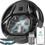 Comnox - Lefant M320 Robotstofzuiger - 6000Pa Zuigkracht - Met Dweilfunctie - 800ml Stofbak - 210 Minuten Looptijd - Tapijtdetectie - Wit