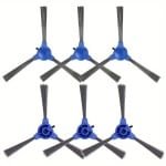 Deze set van zes zijborstels is geschikt als vervangingsonderdeel Geschikt voor de Eufy robotstofzuigers 11S, RoboVac 30, RoboVac 30C, RoboVac 15C, RoboVac 15T, RoboVac 12, RoboVac 25C en RoboVac 35C.
