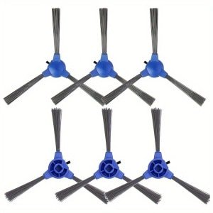 Deze set van zes zijborstels is geschikt als vervangingsonderdeel Geschikt voor de Eufy robotstofzuigers 11S, RoboVac 30, RoboVac 30C, RoboVac 15C, RoboVac 15T, RoboVac 12, RoboVac 25C en RoboVac 35C.