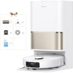 Dreame Robotstofzuiger L50s Pro Ultra - Robotstofzuiger met dweilfunctie - Automatisch Leegstation - 30.000 Pa zuigkracht - Geschikt voor huisdierharen - DryBoard - Wit