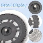 Dweildoeken Set voor Robotstofzuigers - Vervangende Doekjes en Houders - Wasbaar en Compatibel