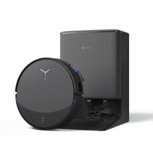 ECOVACS - DEEBOT T90 PRO OMNI BLACK EU - Robotstofzuiger - 30.000Pa - Charge PowerBoost - OZMO Roller 3.0 - ZeroTangle 4.0 - reiniging met warm water bij 75 °C - IA YIKO agent - automatisch legen - zwart