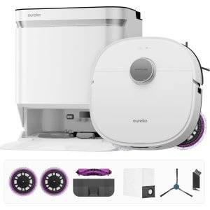 Eureka - J15 Pro Ultra white - Robotstofzuiger met dweilfunctie - zelfreinigend basisstation