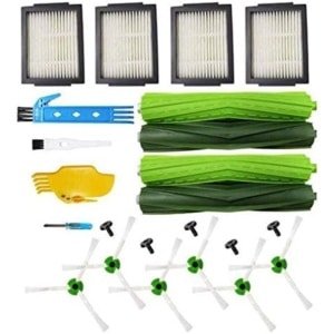 Filters en zijborstels geschikt voor iRobot Roomba i7 i7+/i7 Plus E5 E6 E7 robotstofzuiger