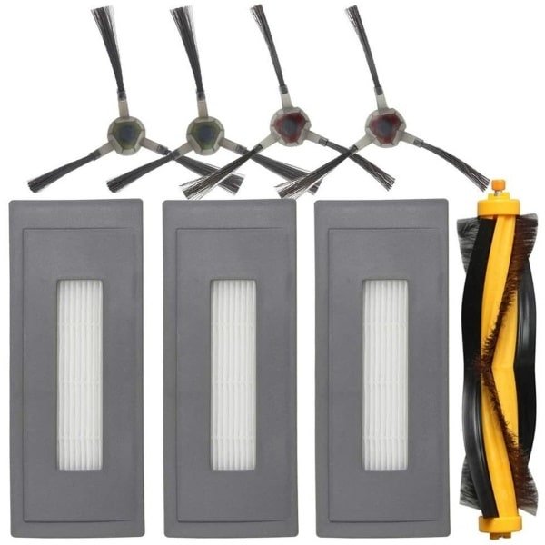 Geschikt voor Borstel Geschikt voor ECOVACS DEEBOT OZMO 930 Robotstofzuiger zijborstel en filter