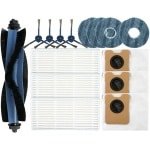 Geschikt voor EUFY/OMNI C20 robotstofzuiger accessoires - Hoofdborstel - Zijborstel - Filter - Stofzak - Dweil - 15-delige set