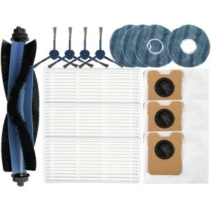 Geschikt voor EUFY/OMNI C20 robotstofzuiger accessoires - Hoofdborstel - Zijborstel - Filter - Stofzak - Dweil - 15-delige set