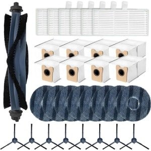 Geschikt voor Eufy Omni en geschikt voor C20 robotstofzuiger onderhoudsset, inclusief alle benodigde accessoires