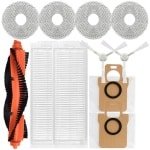 Geschikt voor - Mijia M30pro/C107 All-in-One Robotstofzuiger - Rolborstel - Dweildoek - Zijborstel - Filter - Stofzak - Verbruiksartikelen