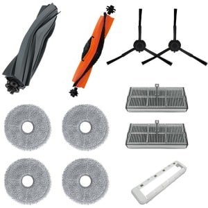 Geschikt voor Rubberen borstel zijborstelfilter Geschikt voor Dreame X30/S30/S10 robotstofzuiger