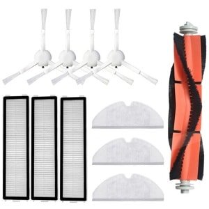 Geschikt voor Zijrol HEPA-filter Hoofdborstel Dweildoeken Geschikt voor Dreame D9 Robotstofzuiger