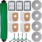 Geschikt voor iRobot Roomba Plus 505/405 Combo Robotstofzuiger: Hoofdborstel, zijborstel, filter, dweildoek en stofzak (set)