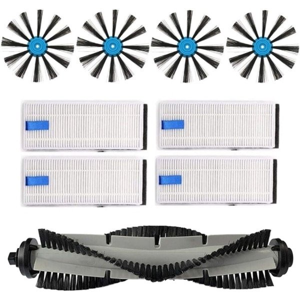 Hoofdrolborstel Zijborstels Filters geschikt voor Bissell 3115 EV675 Robotstofzuiger