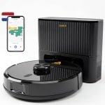 LuxaLife Louis V1 Robotstofzuiger met Dweilfunctie en Leegstation - 10.000 Pa Zuigkracht - LiDAR Navigatie - Y-Shape Dweilen - Nederlandse App - Geschikt voor Tapijt