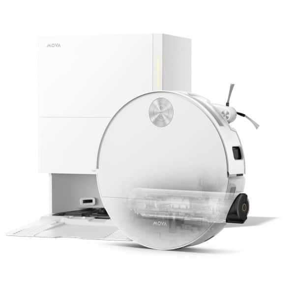 MOVA S70 Roller Robotstofzuiger met HydroForce Dweilfunctie | 28.000Pa | Zelfreinigend | Automatisch Legen | 90mm Ultraslank Design