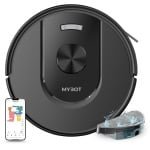 MYBOT X10 - Robotstofzuiger Met Dweilfunctie - 6000PA Zuigkracht - Ideaal voor Huisdierharen - Laadstation - LiDAR Navigatie