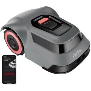 Maison Nordique - Robotmaaier - Grasmaaier - Robotgrasmaaiers - Automatische - Tot max 800m2 - 20cm maaibreedte - App control - Stil in gebruik - Grijs