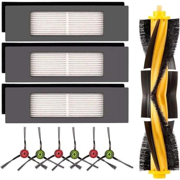 N10 Reserveonderdelen Geschikt voor Ecovacs DEEBOT OZMO N10 N10 Plus 920 950 T8 AIVI Max T9 T5 N5 N7 N8+ N8 Pro Plus robotstofzuigers (1 borstel)