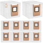 Namajunas - Stofopvangzakken compatibel voor Eufy voor Omni E20/E25/E28 robotstofzuiger - Stofzuigerzak - 10 Stucks - niet-geweven stof vervangende wegwerpstofzakken - Accessoireset - 3,2 l grote capaciteit zak