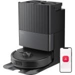 Roborock Qrevo Master zwart robotstofzuiger en dweil, 10.000 Pa, automatisch legen, wassen, drogen, basisreiniging en automatisch bijvullen, 3D-mapping