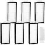 Robotfilterset - 6 Stuks HEPA-Filters + Reinigingsborstel - Compatibel met Meerdere Robotstofzuigers