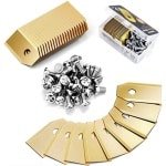 Robotmaaier Messen 30 Stuks - Reservemessen - Universele Robotmaaier Mesjes - RVS Maaimessen - Dubbelzijdige Snijmessen - Vervangmessen voor Robotgrasmaaier - Geschikt voor Automatisch Gazon Maaien - Duurzame Messen voor Strak en Gelijkmatig Maairesu