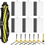 Robotstofzuiger Onderdelen - Reinigingskit - Stofzuiger Onderhoud - 15 Delige Set - 23 x 13.5 x 6.4 cm
