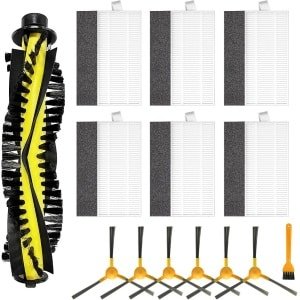 Robotstofzuiger Onderdelen - Reinigingskit - Stofzuiger Onderhoud - 15 Delige Set - 23 x 13.5 x 6.4 cm