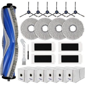 Robotstofzuiger Onderdelen - Vervangingskit - Schoonmaakonderhoud - 21 Delige Set - 26 x 25 x 10 cm